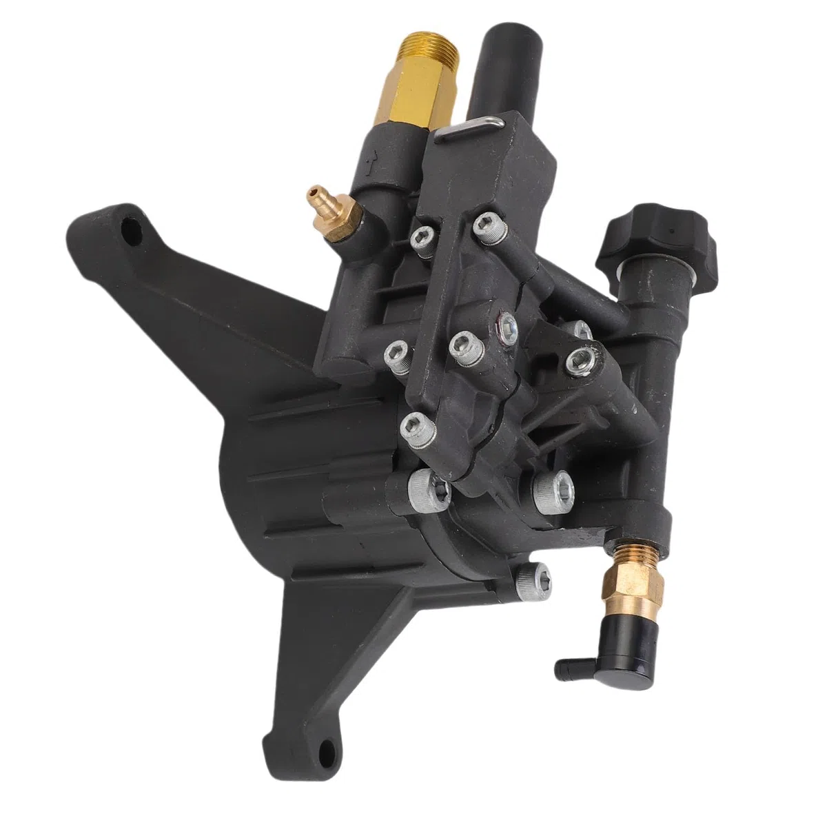 Bomba de lavado de alta presión, bomba de émbolo horizontal con eje de 3/4 de pulgada, 3000 PSI, 2,4 Gpm, reemplazo de disco inclinado para cerca de pared, casa, acera, piscina de