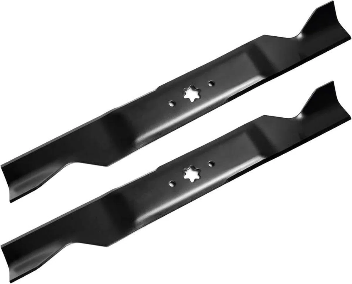 Cuchillas para Cortacésped 2 Unidades 42 Pulgadas Compatible con Troy Bilt Modelos Que Usan Números De Parte 942-04308 742-04308 942-0656 742-0656