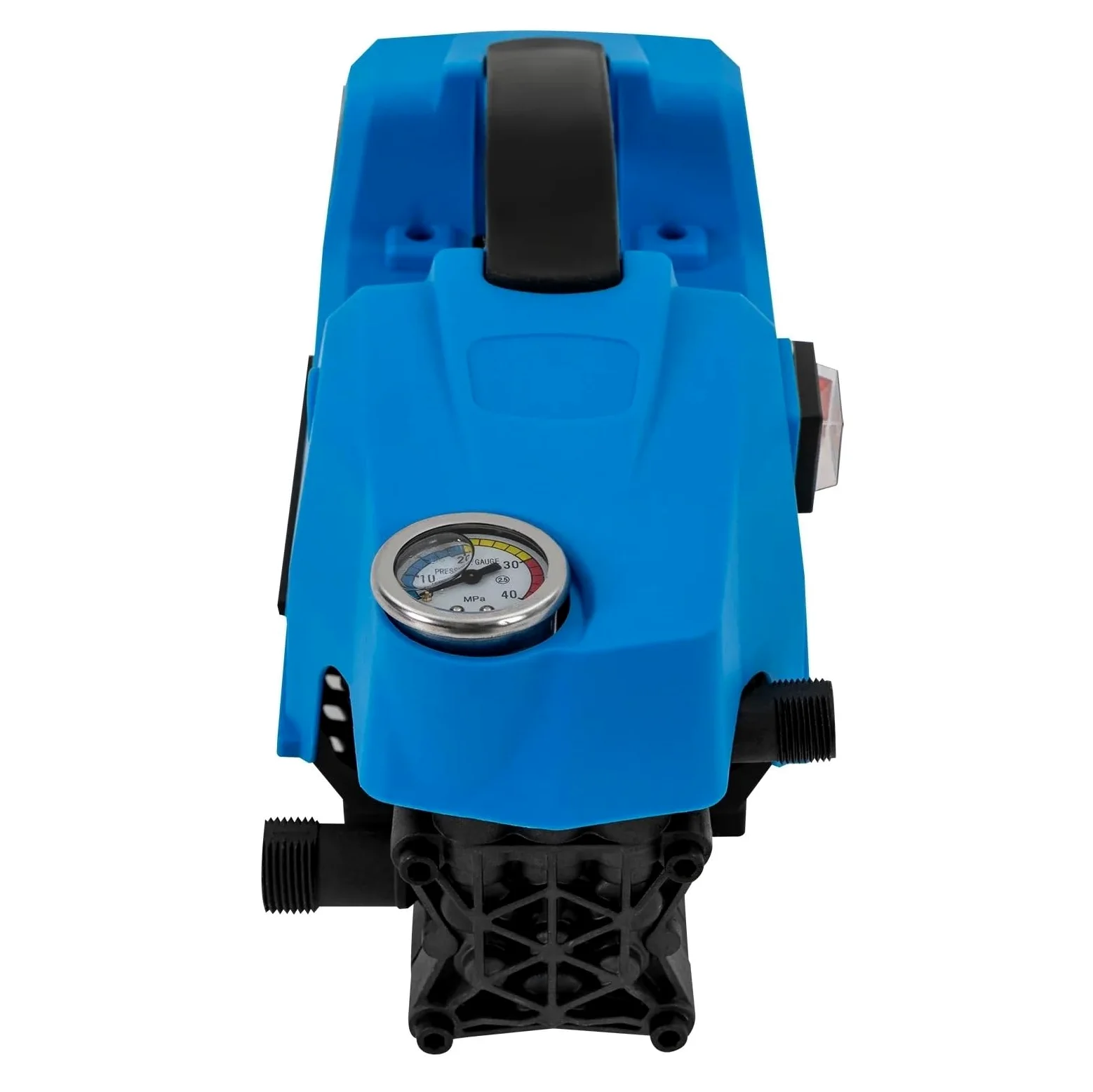 Bomba hidrolavadora, motor 1300 W, presión 10 MPa, tres modos limpieza, autocebante, disipación calor